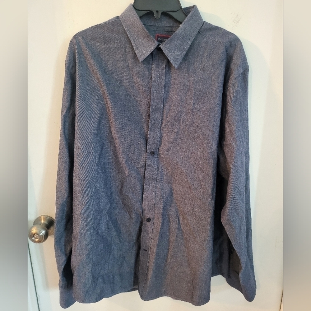 UNTUCKit XL Long Sleeve Button Up Shirt 100% Cotton